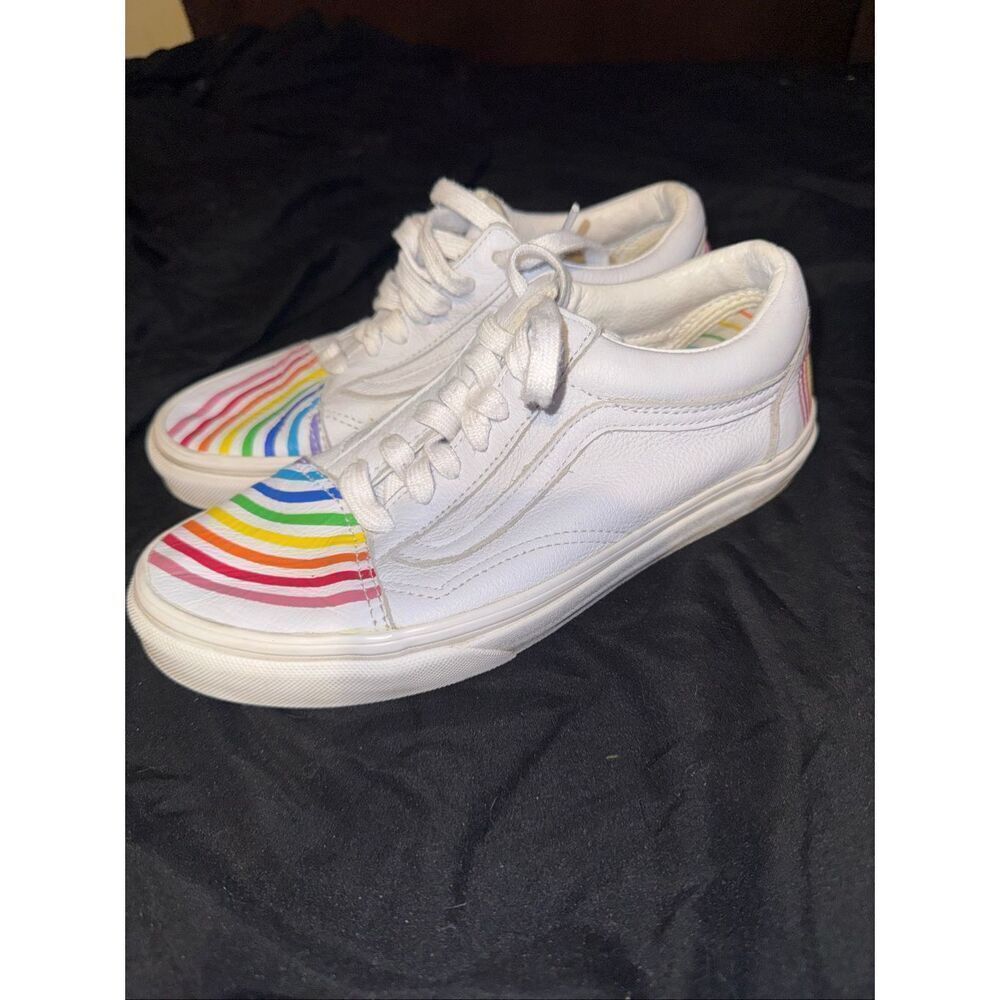 Band rainbow sneakers size 7.5